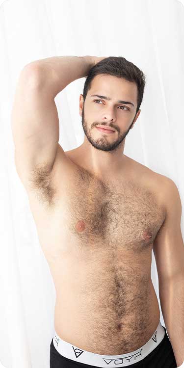 This is an advertisement creative for Voyr