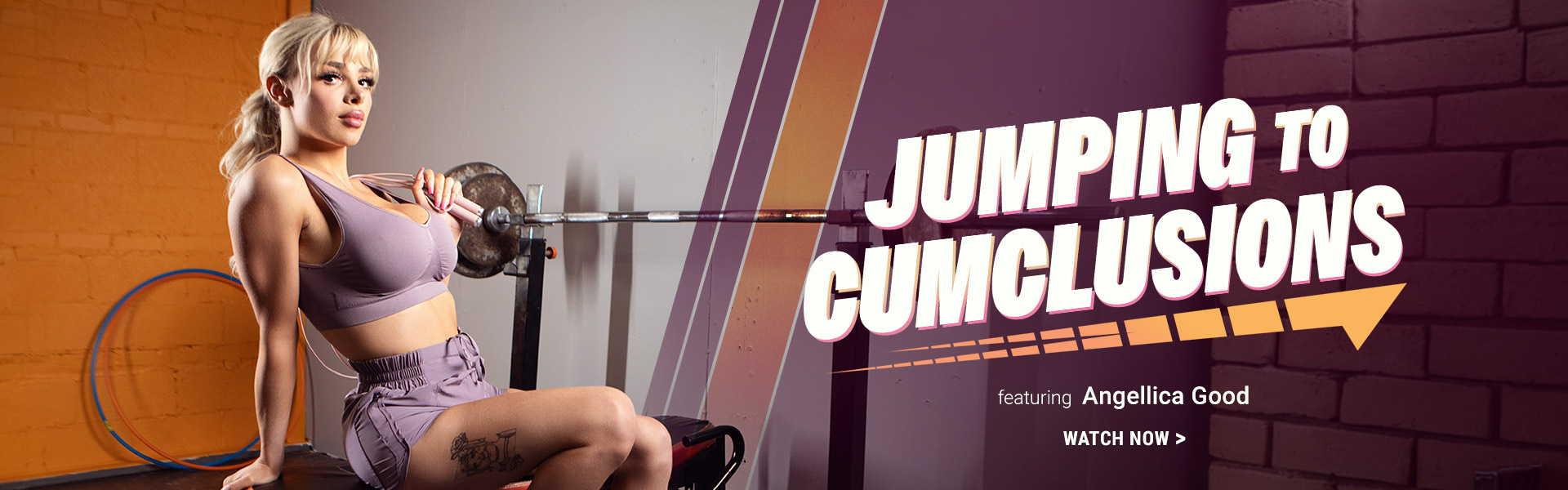Watch Jumping to Cumclusions on TransAngels