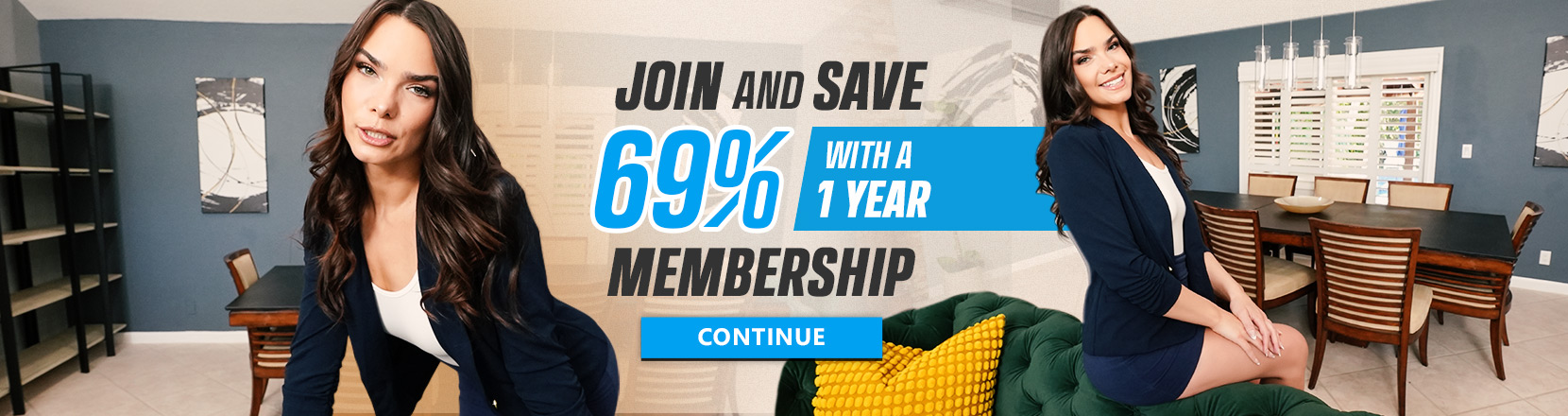 This is an advertisement banner for Property Sex