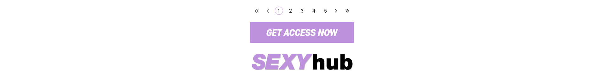 This is an advertisement creative for SexyHub