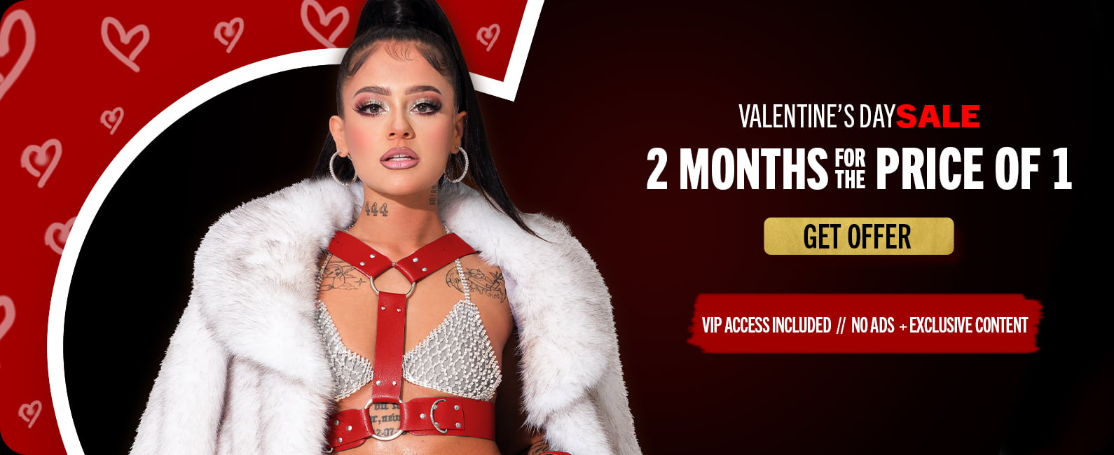 This is an advertisement banner for Brazzers