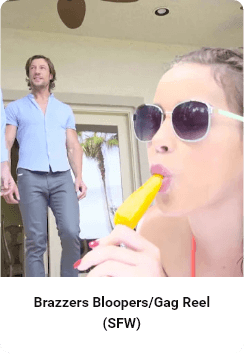 This is an advertisement banner for Brazzers