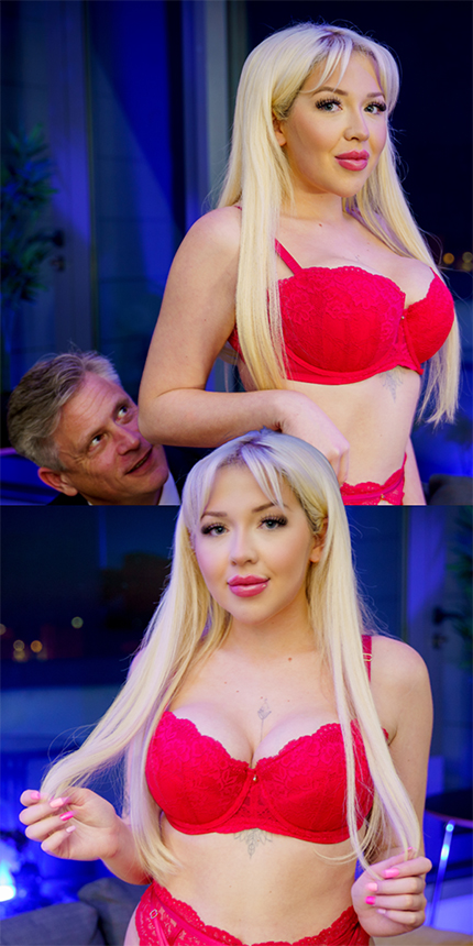 This is an advertisement creative for Spicevids