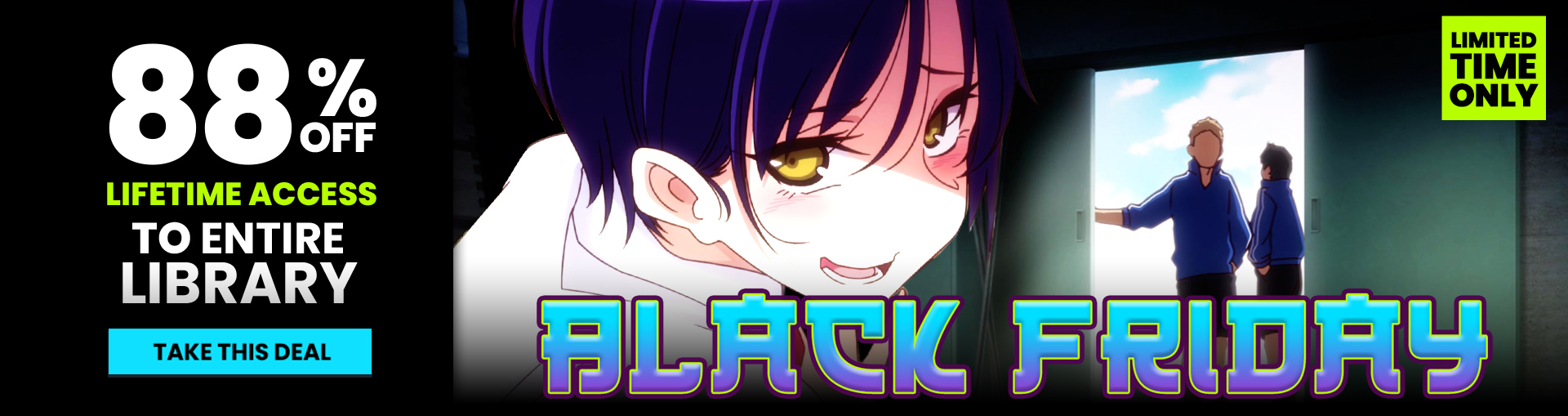 This is an advertisement banner for HentaiPros