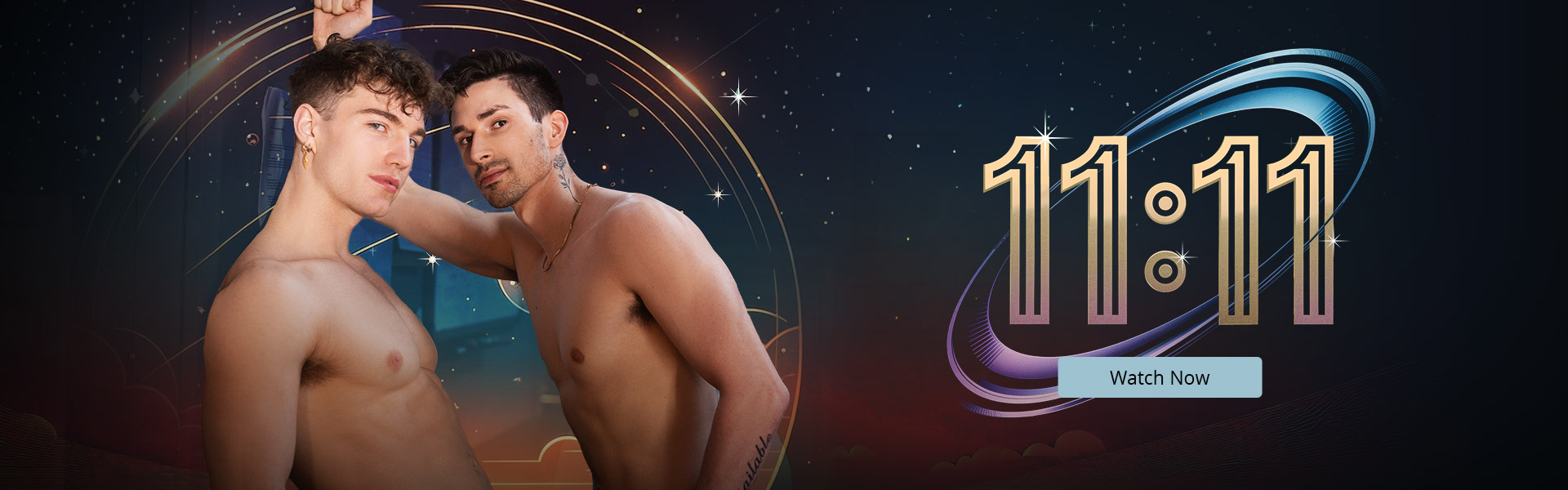 This is an advertisement banner for Men