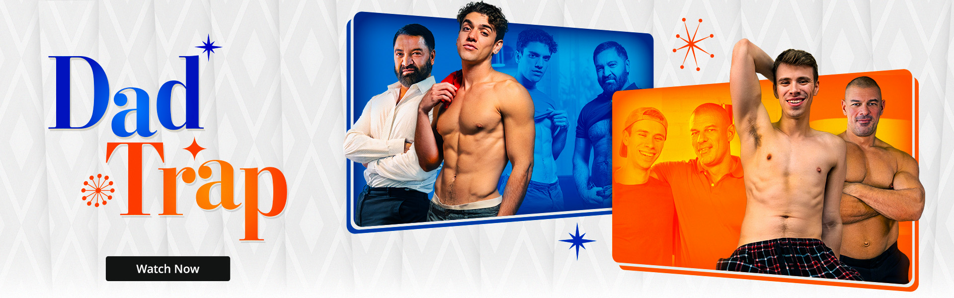 This is an advertisement banner for Men