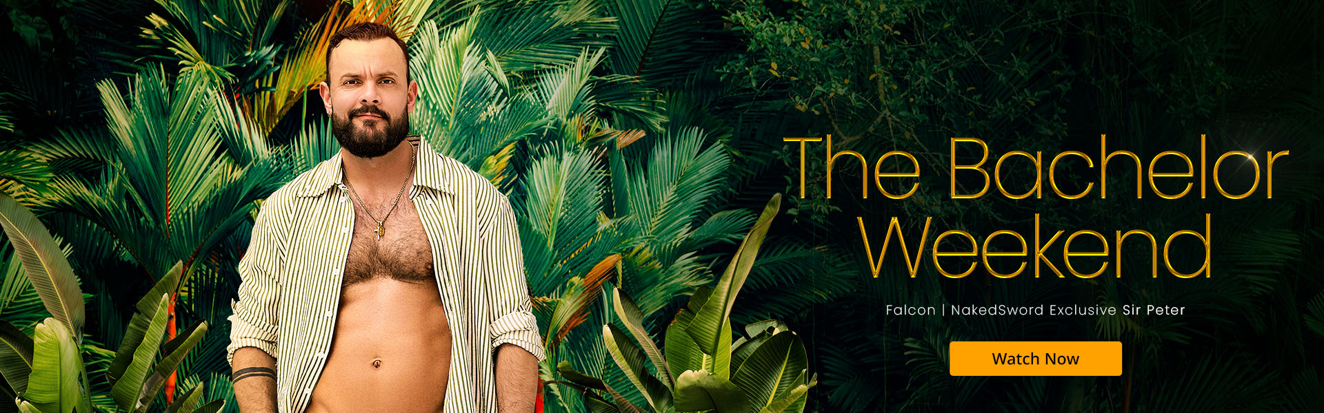 This is an advertisement banner for Men
